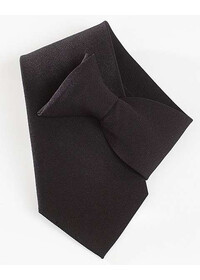 Black clip on Tie