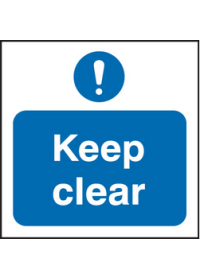 Keep clear sign