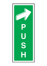 Push sign