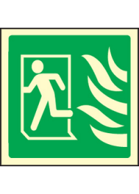 Running man symbol left HTM sign