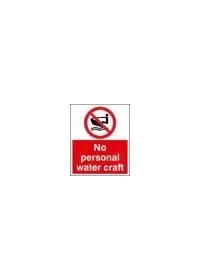 No personal watercraft sign