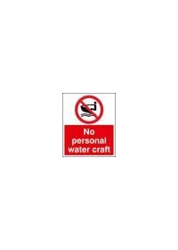 No personal watercraft sign