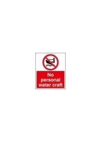 No personal watercraft sign