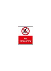 No windsurfing sign
