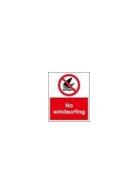 No windsurfing sign