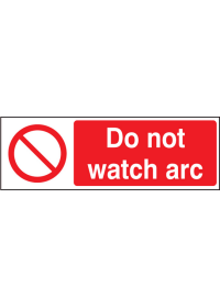 Do not watch arc sign