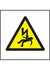 Danger of death symbol sign