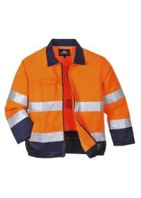 Cotton Hi-vis Jacket Portwest  TX70