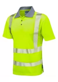 Leo Coolviz  Hivis Polo Shirt P03