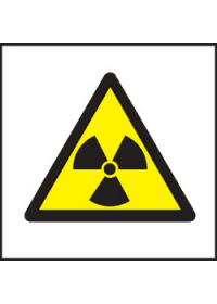 Radiation symbol sign