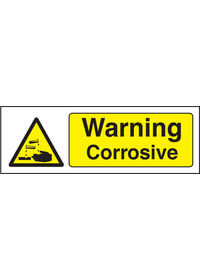 Corrosive sign
