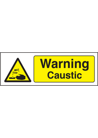Caustic sign