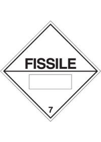 Fissile diamond sign