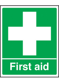 First aid sign