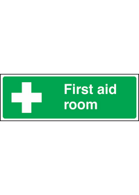 First aid room sign