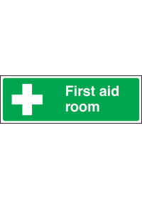 First aid room sign