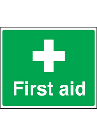 First aid sign