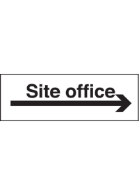 Site office arrow right sign