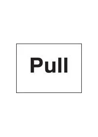 Pull sign