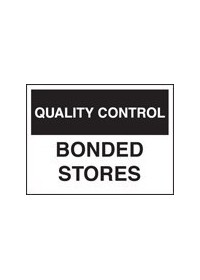 QC bonded store sign