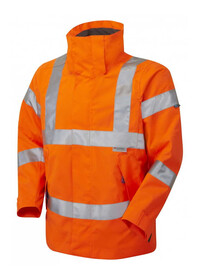 Ladies Breathable Hivis Jacket Leo JL04