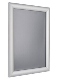 762 x 508mm 25mm snap frame dark blue sign poster 58962