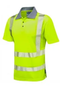 Leo Coolviz  Hivis Polo Shirt P03