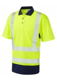Leo Coolviz Two Tone Hivis Polo Shirt P11