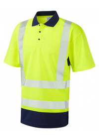 Leo Coolviz Two Tone Hivis Polo Shirt P11