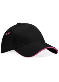 Beechfield BC15C Black/Fuchsia