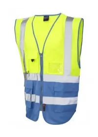 Yellow/Deep Sky Blue