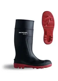 Safety Wellington with Steel Midsole & Toe cap Dunlop