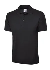 UC103 Black Polo Shirt