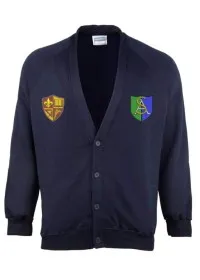 St Ann's Cardigan & 2 logos