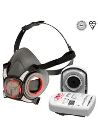 JSP Force 8 Half Mask & Press to check filters