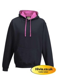 Awdis JH003 Oxford Navy/Candyfloss Pink