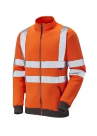 SS03 Leo Track Top Hi Vis Orange