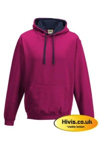 Awdis JH003 Hot Pink/French Navy