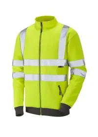SS03 Leo Track Top Hi Vis Yellow