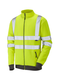 SS03 Leo Track Top Hi Vis Yellow