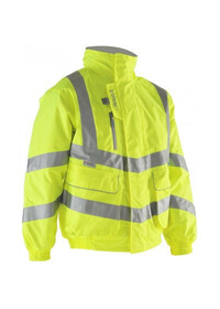 Pulsar Unpadded Yellow Hi Vis Bomber Jacket P533