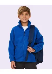 Custom Embroidered Childrens Fleece Jacket Uneek UC603