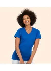 Uneek UC319 Ladies Classic V Neck T-Shirt