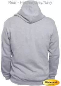 UC507 Heather Grey/Navy Blue