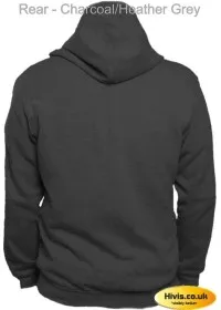 UC507 Charcoal/Heather Grey