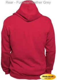UC507 Fuchsia/Heather Grey