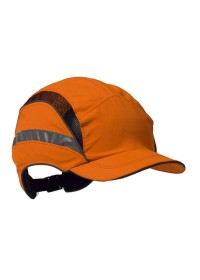 Orange First Base Hi Vis Bump Cap
