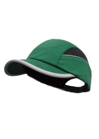 Green sureflex hi vis bump cap