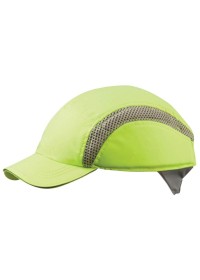 Yellow Hi Vis Bump Cap baseball style