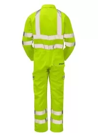 Hi Vis Coverall with Combat Pockets Pulsar P349